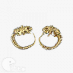 Antike goldene Ohrringe